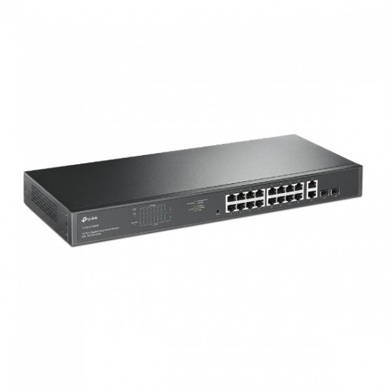 TP-Link TL-SG1218MPE 18-Port Gigabit Easy Smart Switch with 16-Port PoE+