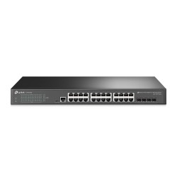 TP-Link TL-SG3428 JetStream 24-Port Gigabit L2+ Managed Switch with 4 SFP Slots TP-Link TL-SG3428 JetStream 24-Port Gigabit L2+ Managed Switch with 4 SFP Slots