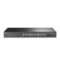 TP-Link TL-SG3428X JetStream 24-Port Gigabit L2+ Managed Switch with 4 10GE SFP+ Slots TP-Link TL-SG3428X JetStream 24-Port Gigabit L2+ Managed Switch with 4 10GE SFP+ Slots