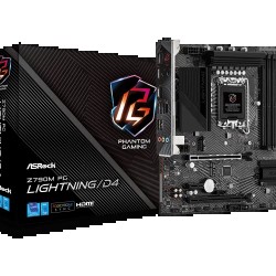 ASRock Z790M PG Lightning/D4 13th Gen & 12th Gen Micro ATX Motherboard