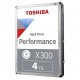 TOSHIBA X300 Performance 4TB 3.5 7200 RPM SATA Hard Disk Drive