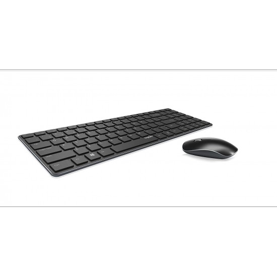 Rapoo X9310 Wireless Ultra Slim Aluminum Alloy Keyboard Mouse Combo