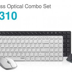 Rapoo X9310 Wireless Ultra Slim Aluminum Alloy Keyboard Mouse Combo