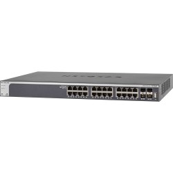 Netgear XS728T 24 Port + 4 SFP Shared Port ProSafe Smart Managed Switch Netgear XS728T 24 Port + 4 SFP Shared Port ProSafe Smart Managed Switch