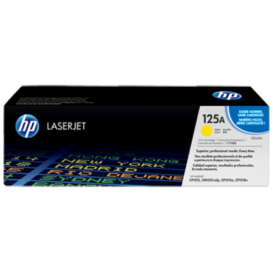 HP 125A Yellow Original LaserJet Toner Cartridge For CLP1515 Printer