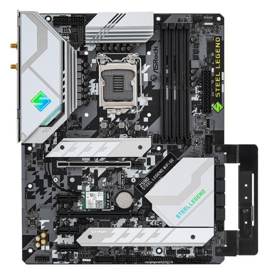 ASRock Z590 Steel Legend Wi-Fi 6E 10th and 11th Gen ATX Motherboard