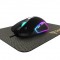 Gamdias Zeus M3 RGB Gaming Mouse with NYX E1 Gaming Mouse Mat Combo